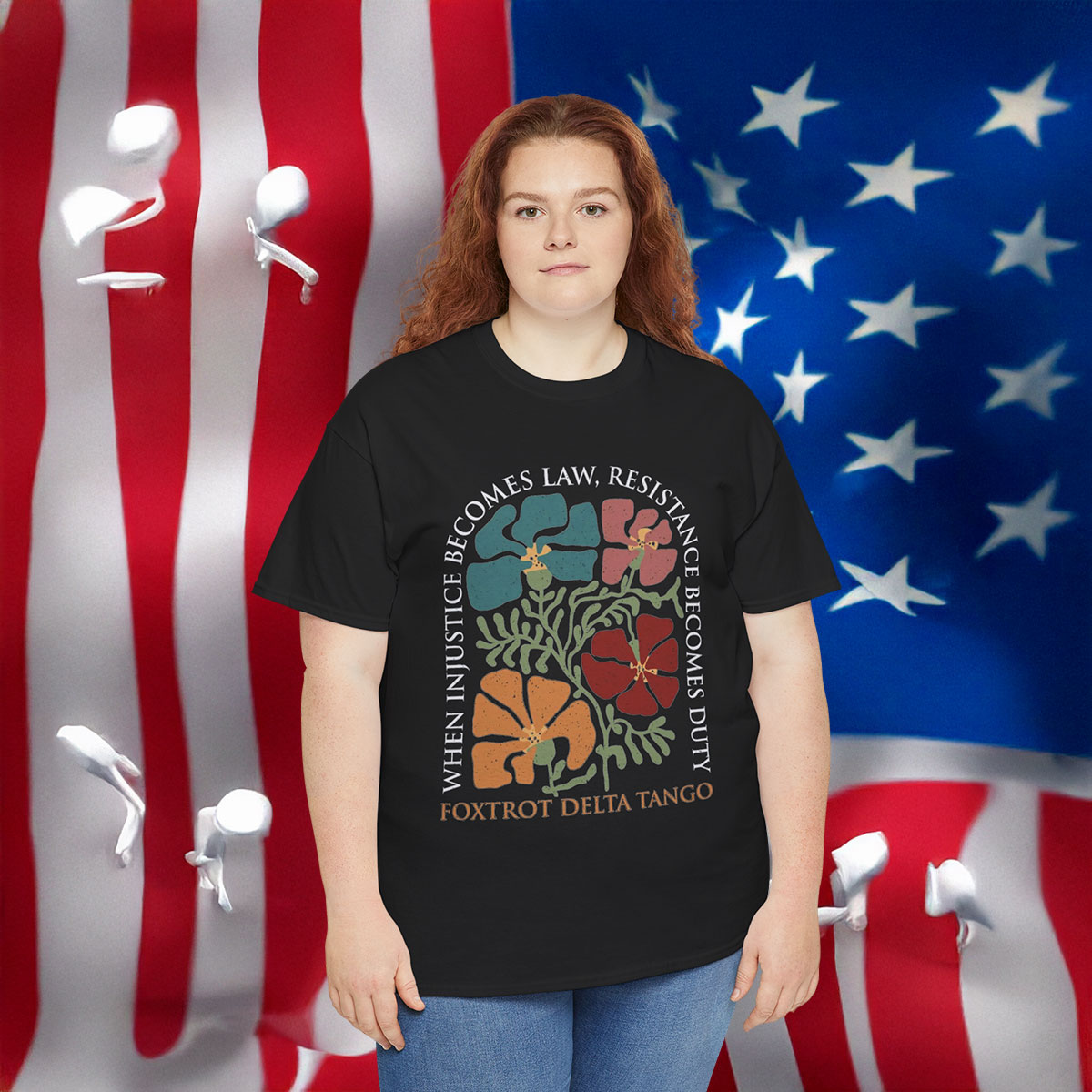 When Injustice Becomes Law Resistance Becomes Duty Anti Trump Shirt
