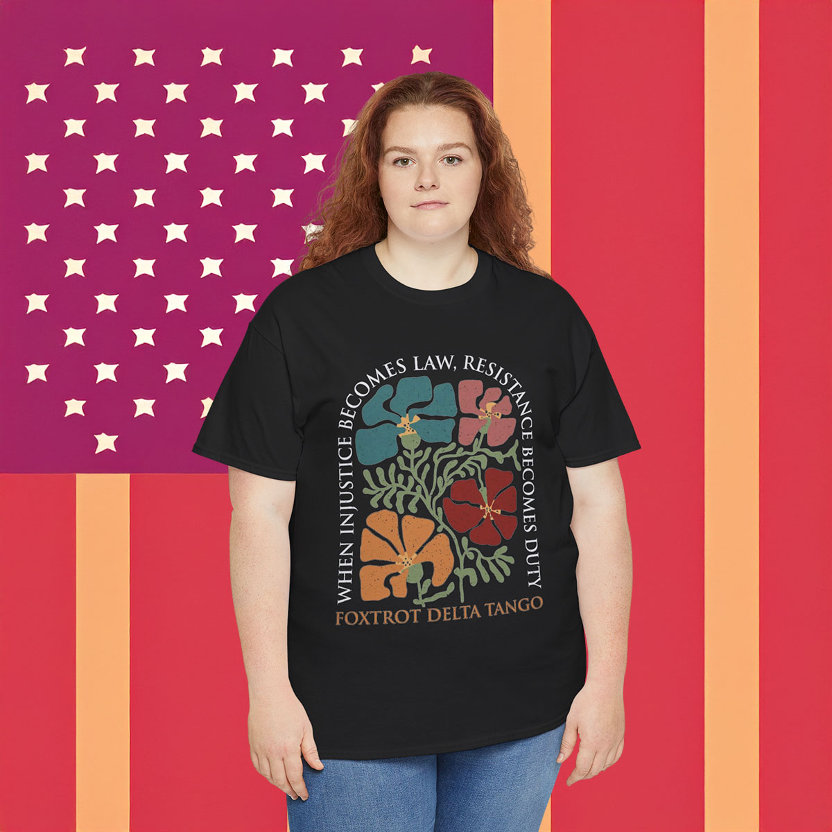 When Injustice Becomes Law Resistance Becomes Duty Anti Trump Shirt