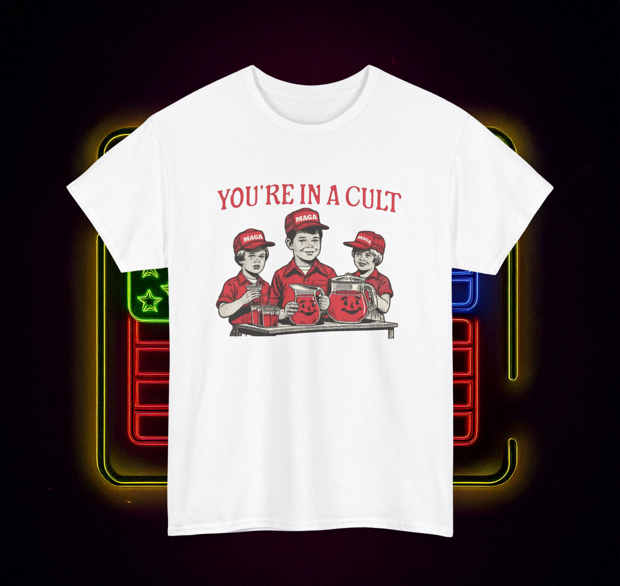 You're In A Cult Funny Anti-Trump Shirt
