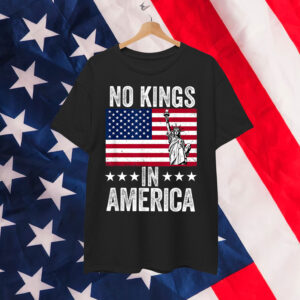 No Kings In America Democracy T-Shirt