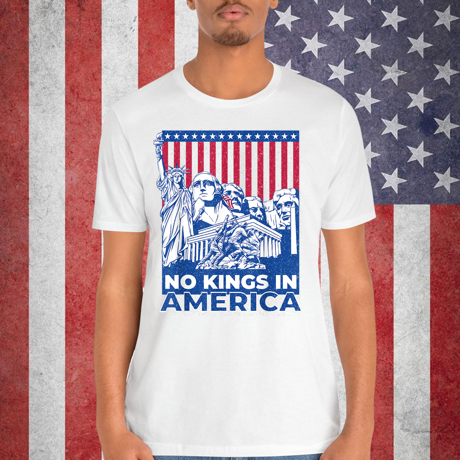 No Kings In America T-Shirt