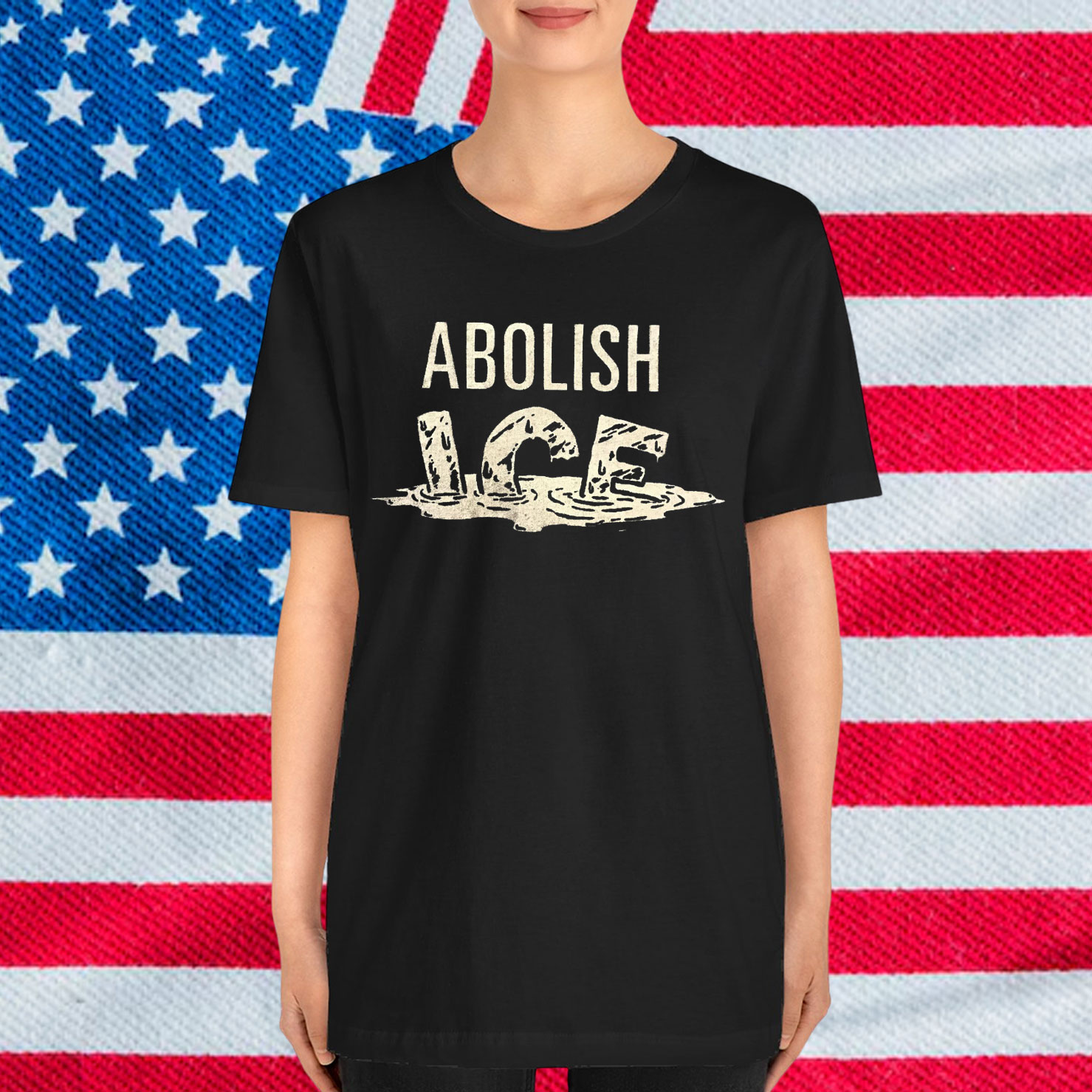 ABOLISH ICE Patch Shirt