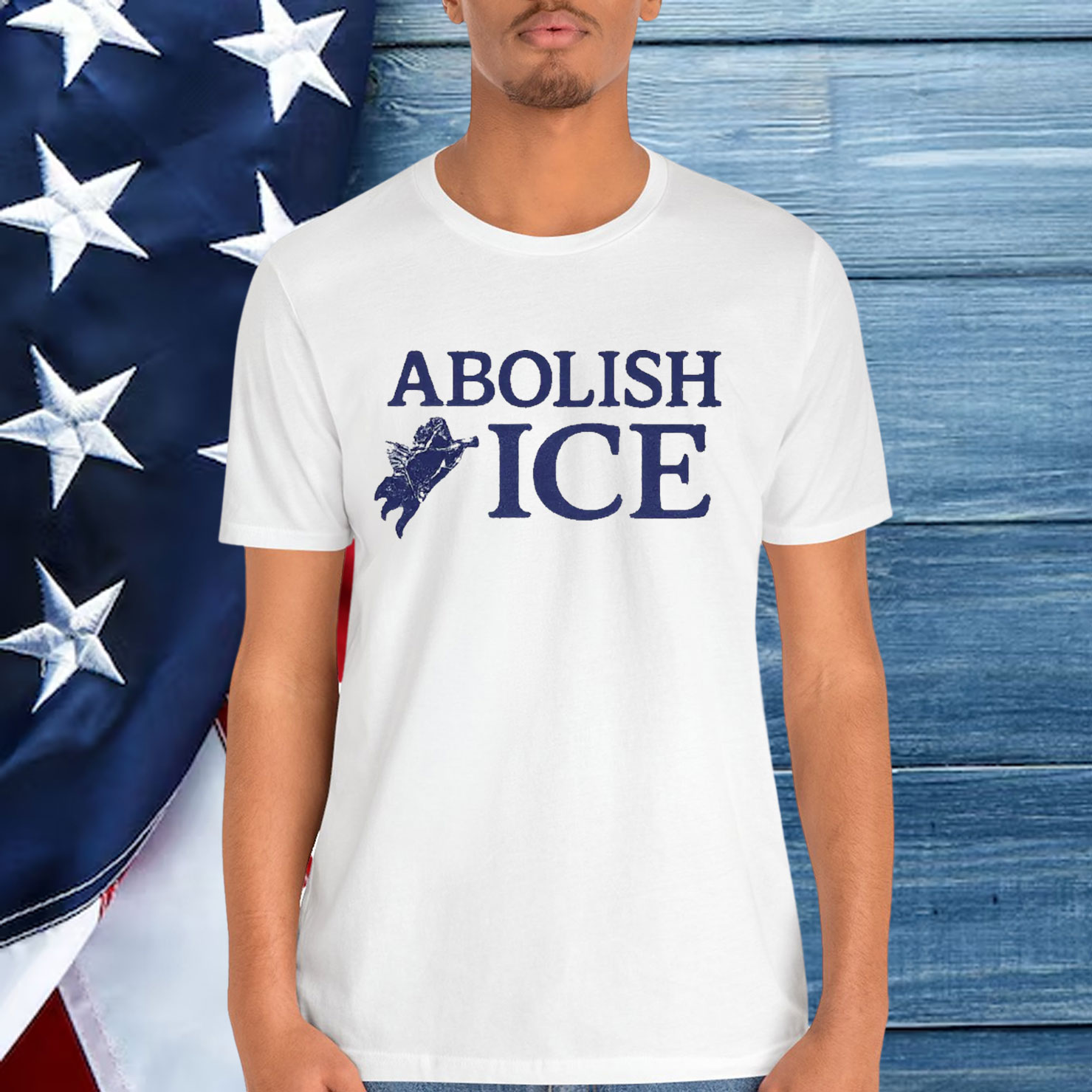 Abolish ICE Angel Shirt