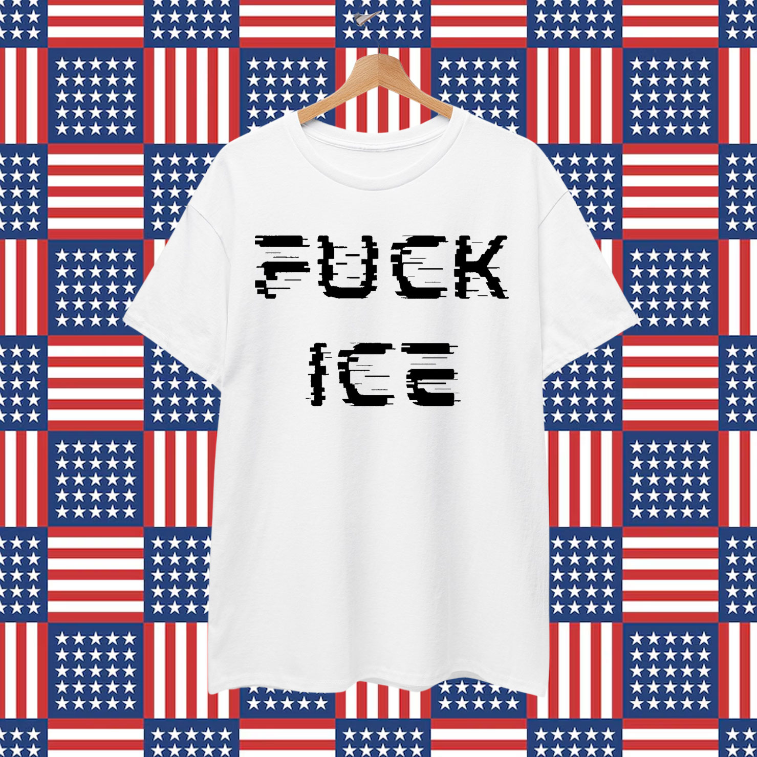 Abolish ICE Glitch Shirt