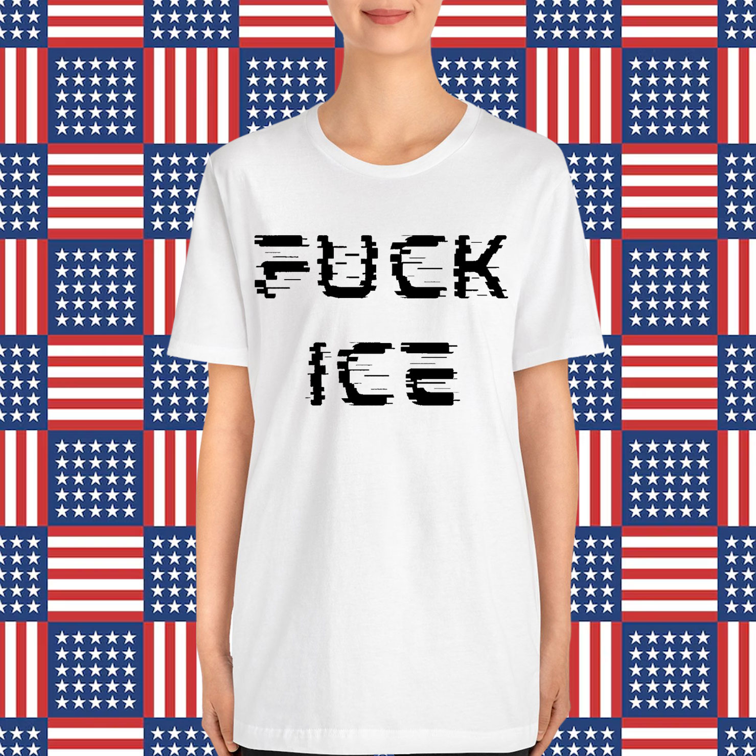 Abolish ICE Glitch Shirt