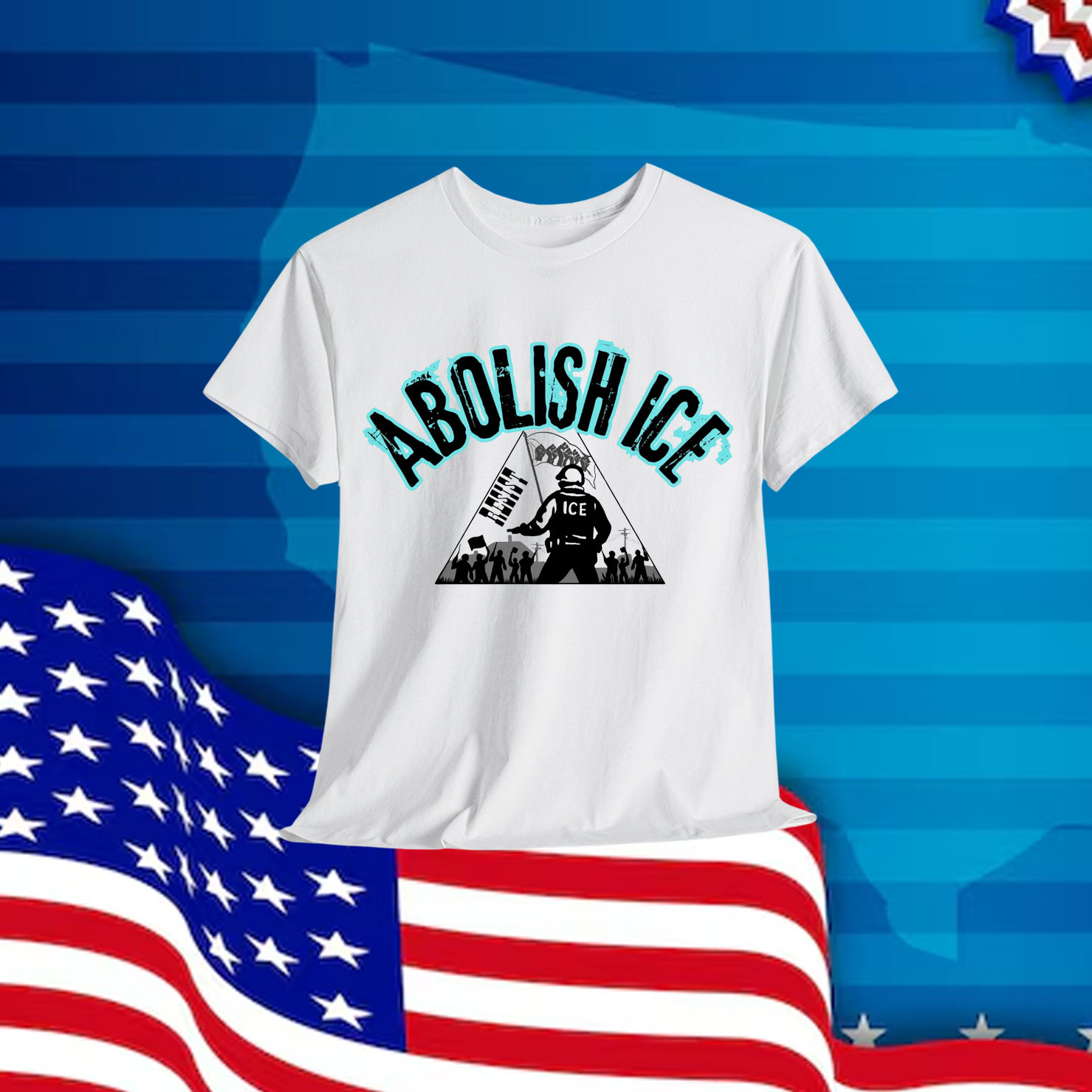 Abolish ICE Immigrant LA Resist Shirt