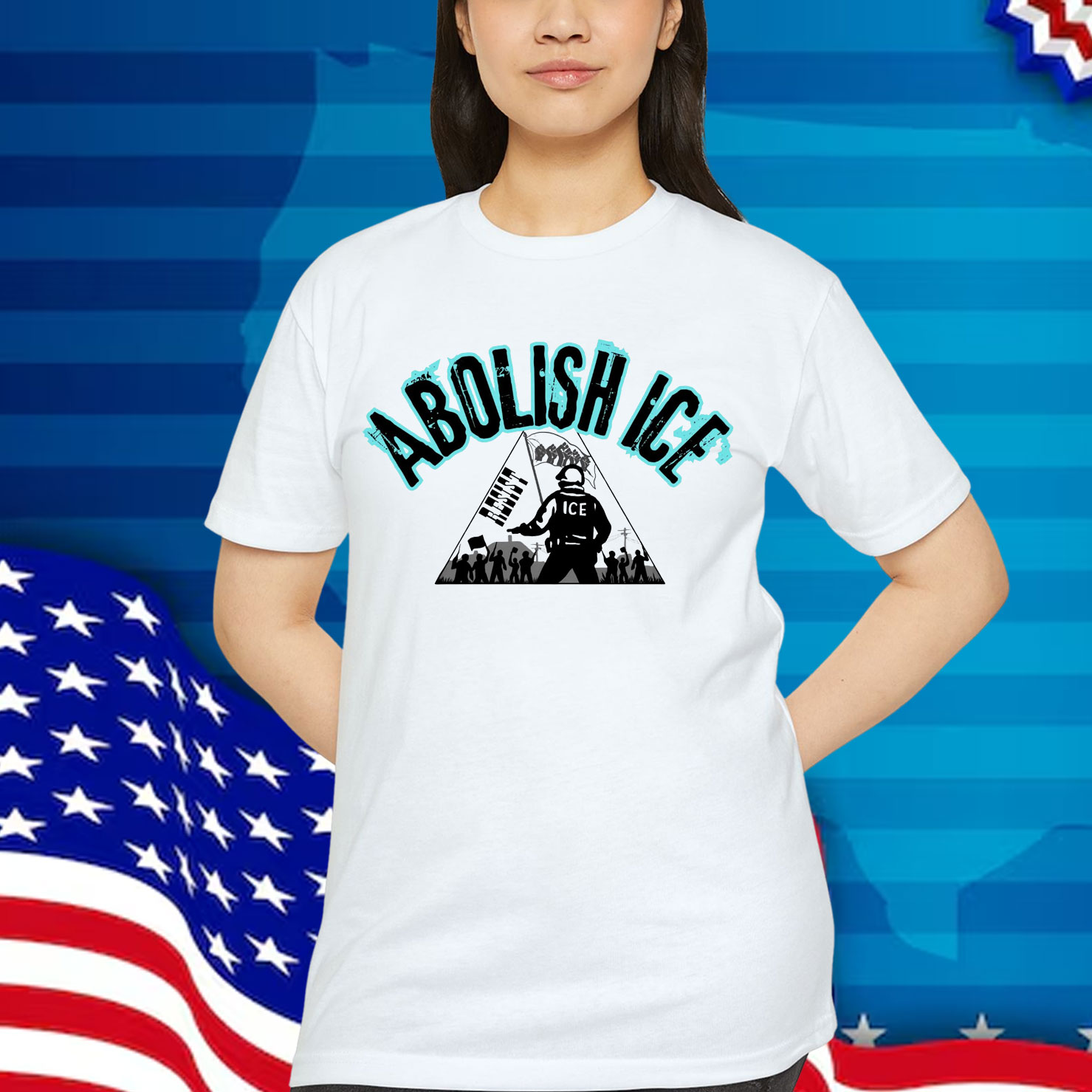 Abolish ICE Immigrant LA Resist Shirt