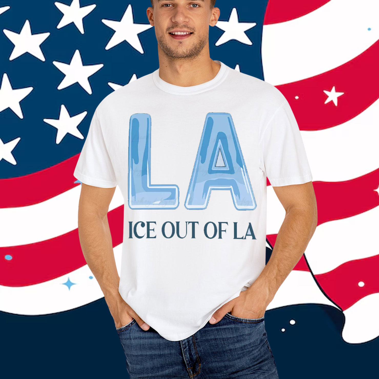 Abolish ICE LA Protest Out Of LA Shirt