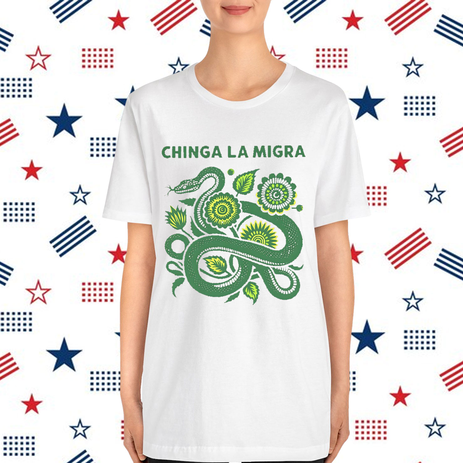 Abolish ICE Chinga La Migra Digital Design Shirt