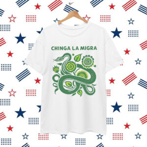 Abolish ICE Chinga La Migra Digital Design Shirt