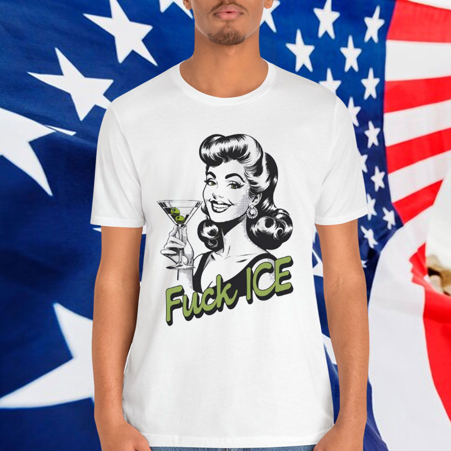Abolish ICE Protest Crop Shirt