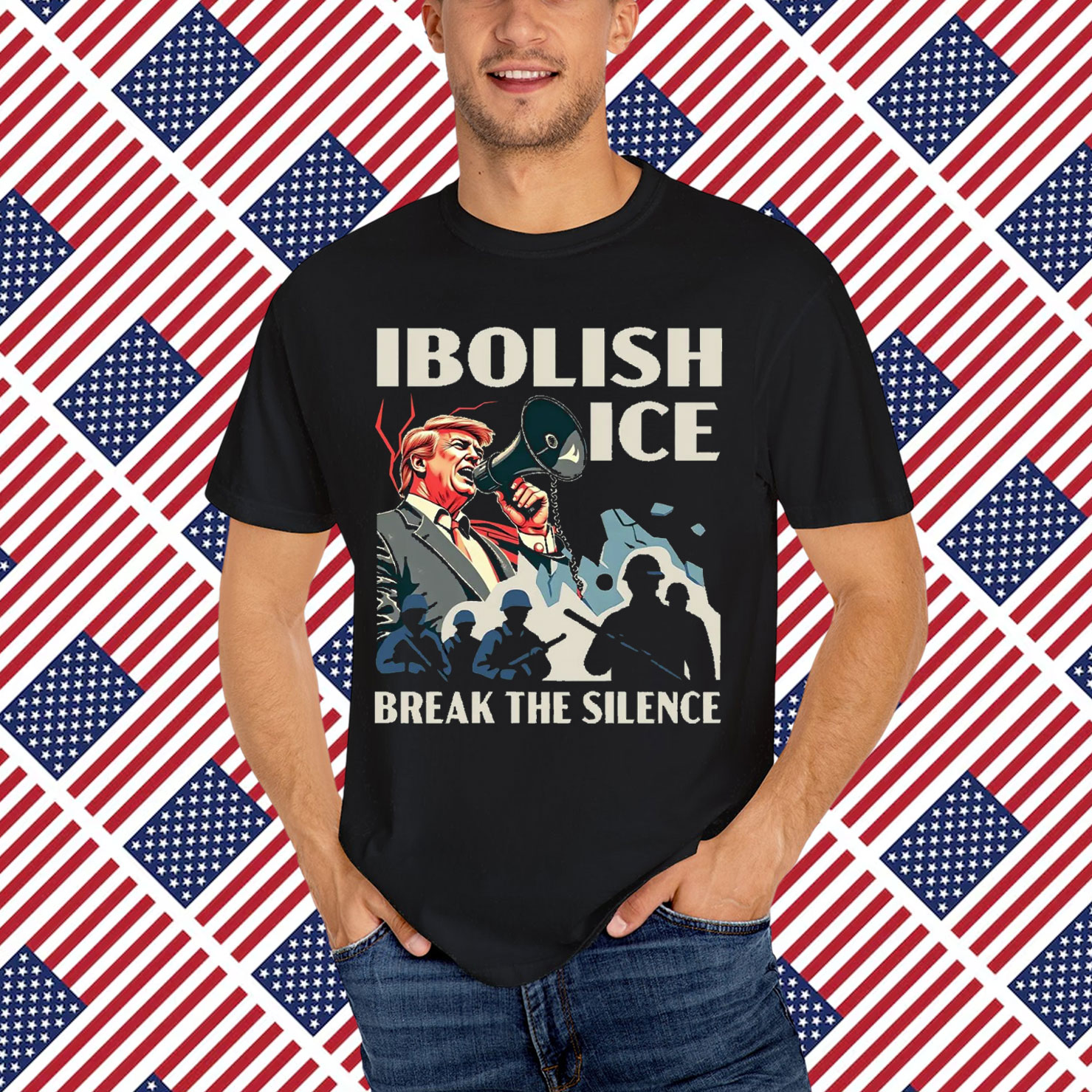 Abolish Anti Trump Fuck ICE Shirt