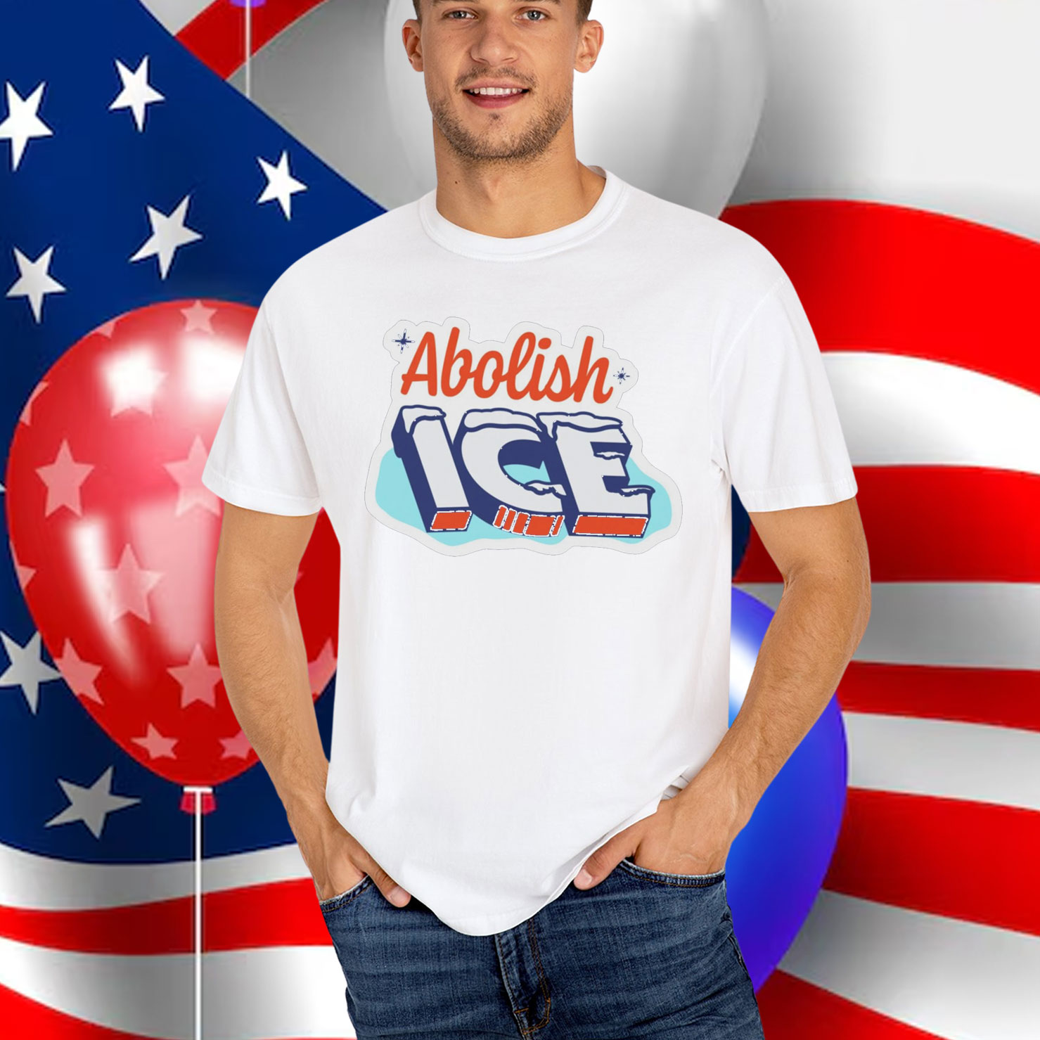 Abolish ICE No Human Is Illegal Shirt