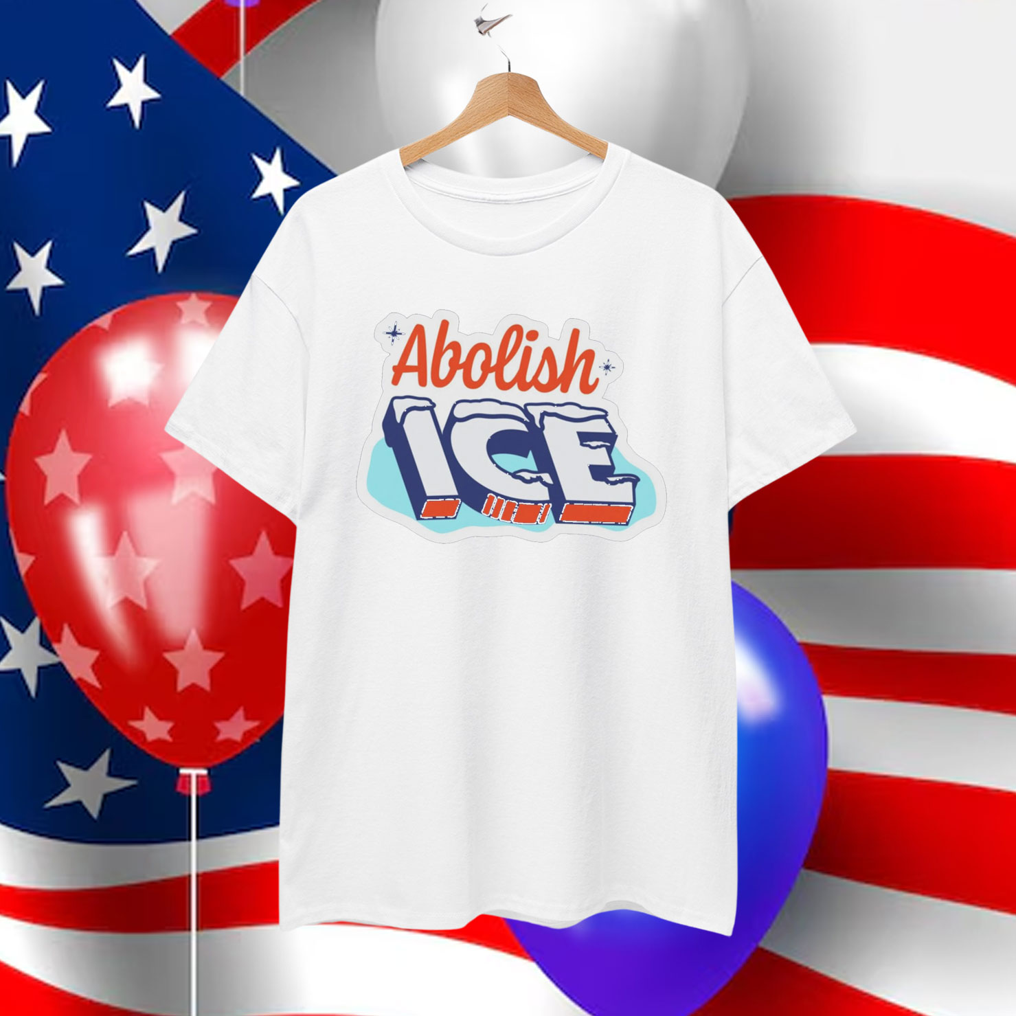Abolish ICE No Human Is Illegal Shirt