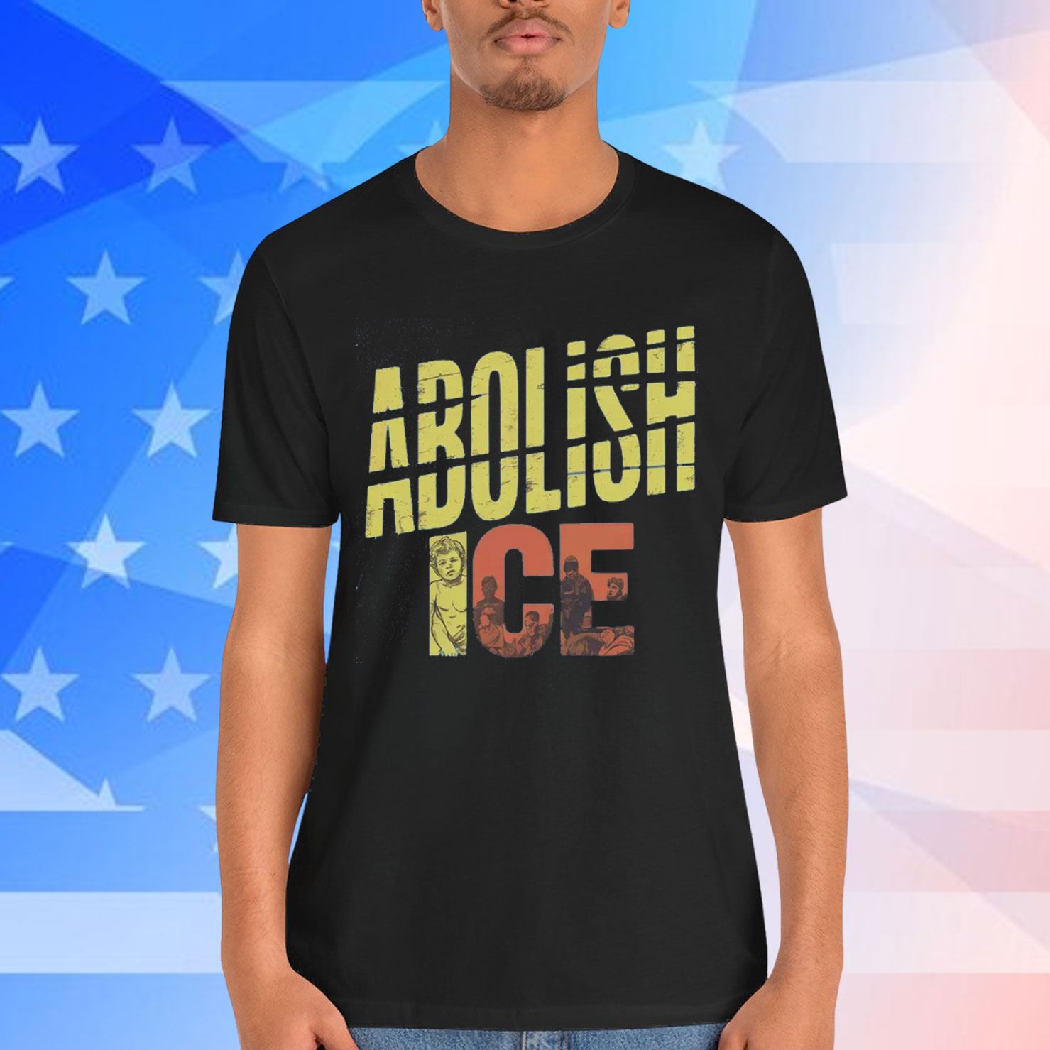 Abolish Ice No Human Is Illegal Shirt