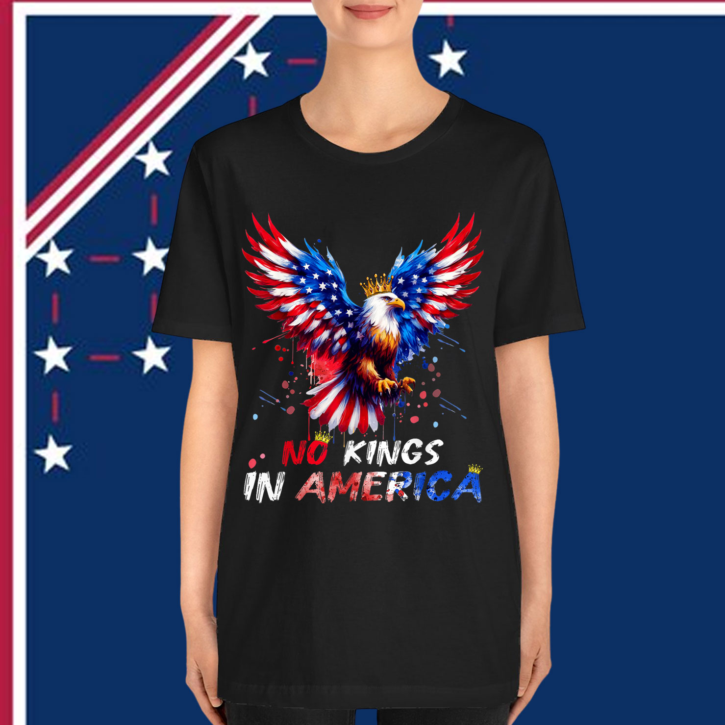 No Kings In America Since 1776 T-Shirt