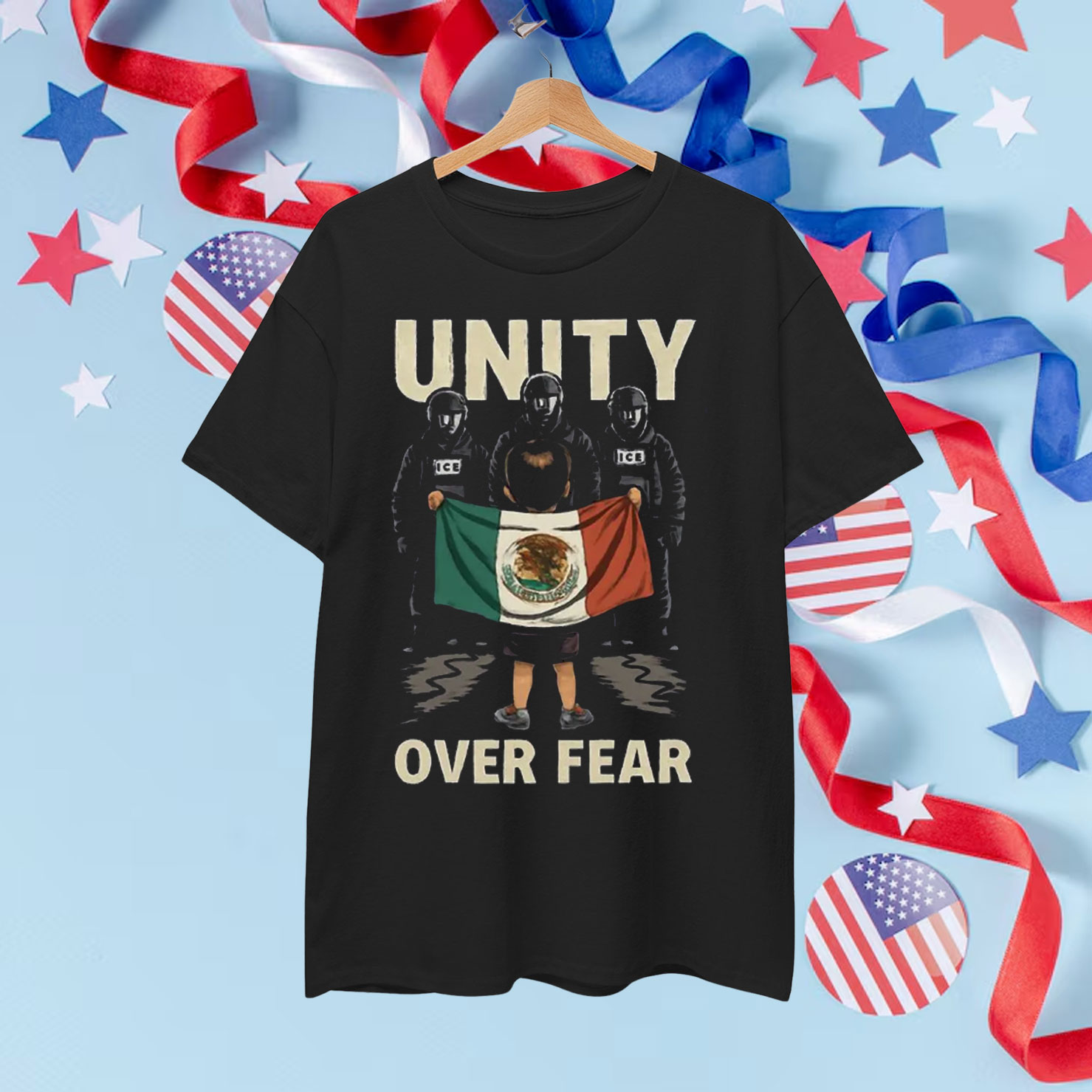 Fuck Ice Anti Protest Mexican Shirt