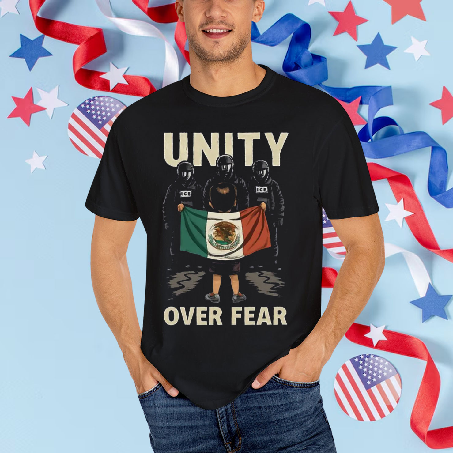 Fuck Ice Anti Protest Mexican Shirt