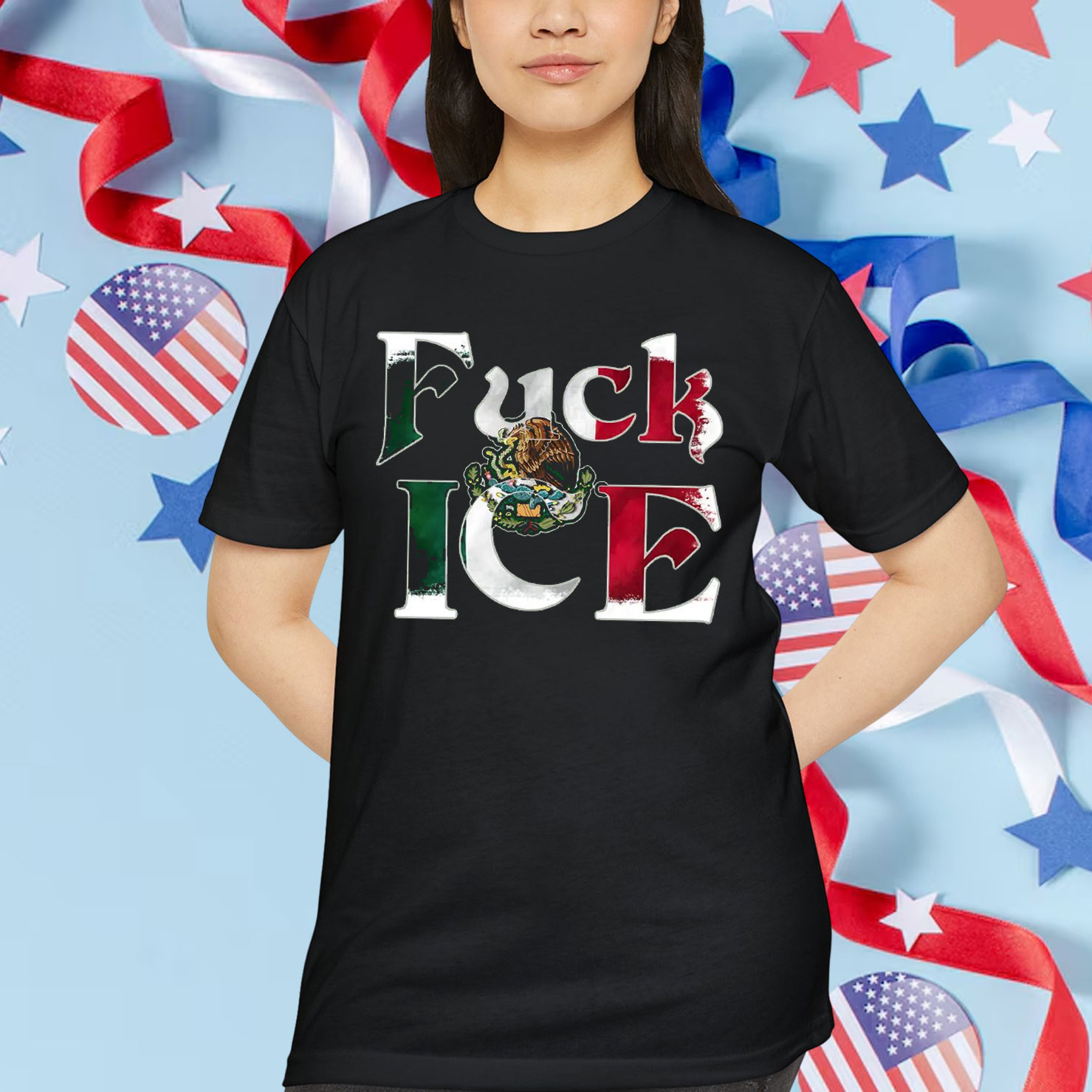 Anti Trump Fuck ICE Mexico Shirt