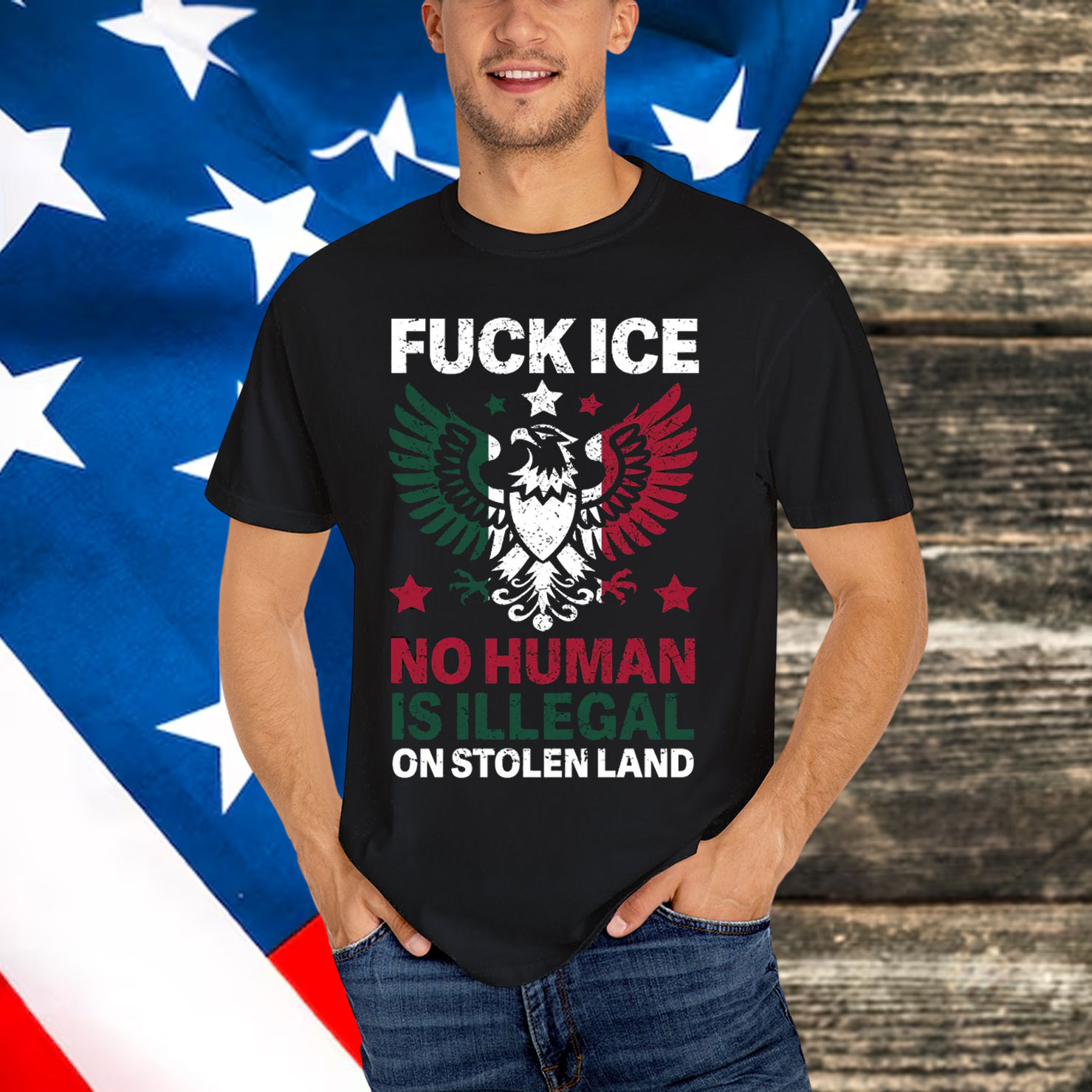 Anti Trump Fuck ICE Mexico Shirt