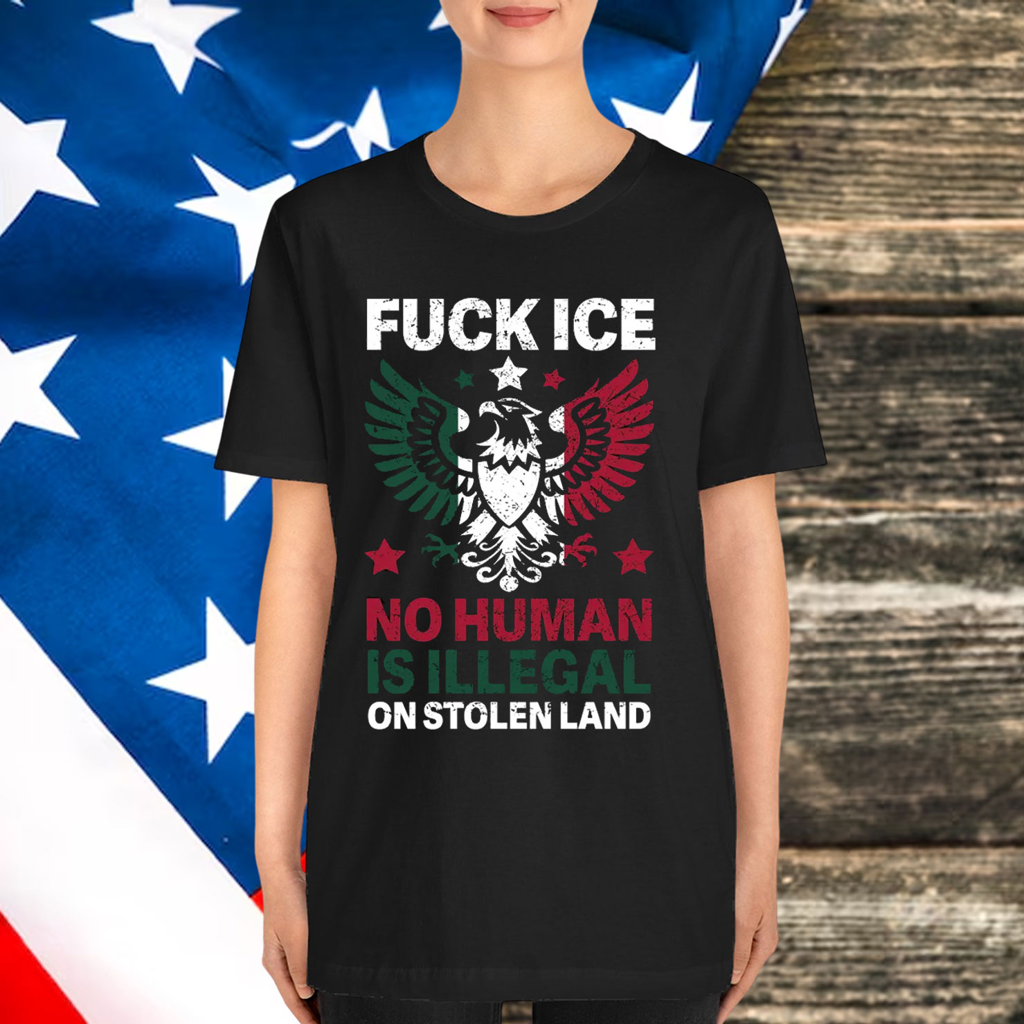 Anti Trump Fuck ICE Mexico Shirt