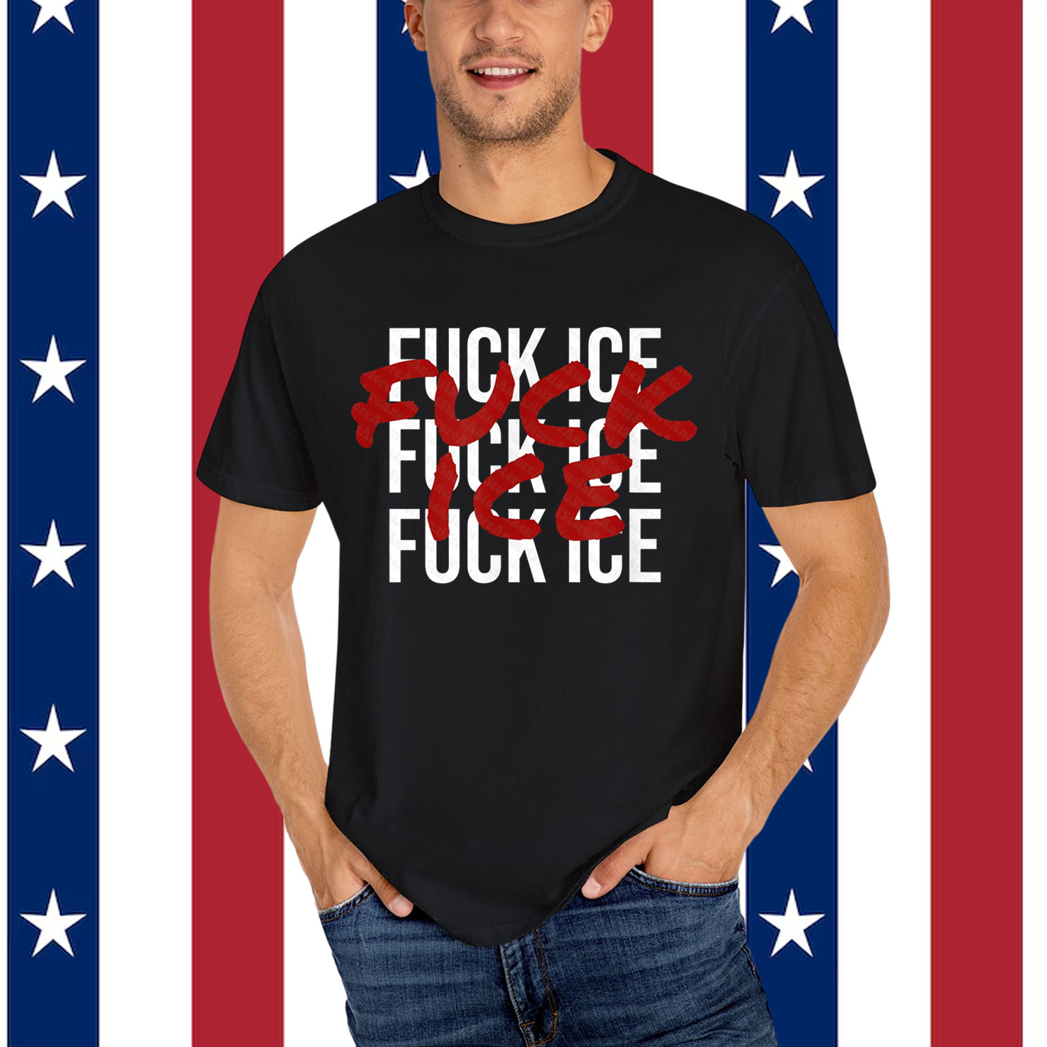 Anti Trump Fuck ICE Shirt