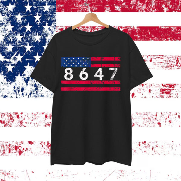 Anti Trump Impeach 47 8647 86 47 47th President US T-Shirt