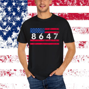 Anti Trump Impeach 47 8647 86 47 47th President US T-Shirt