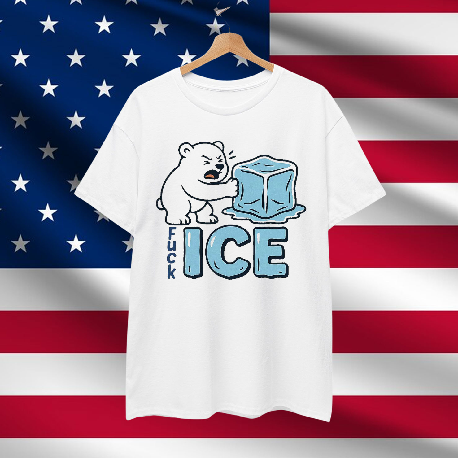 Bear Fuck ICE Anti Trump Shirt