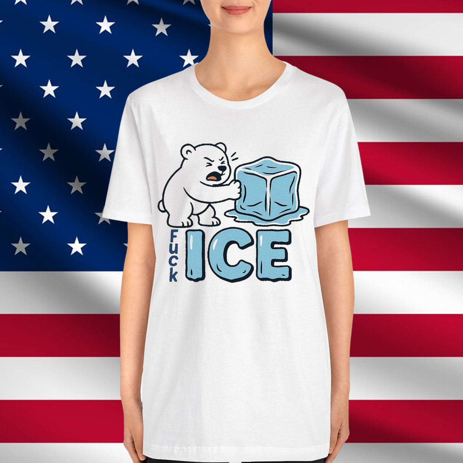 Bear Fuck ICE Anti Trump Shirt