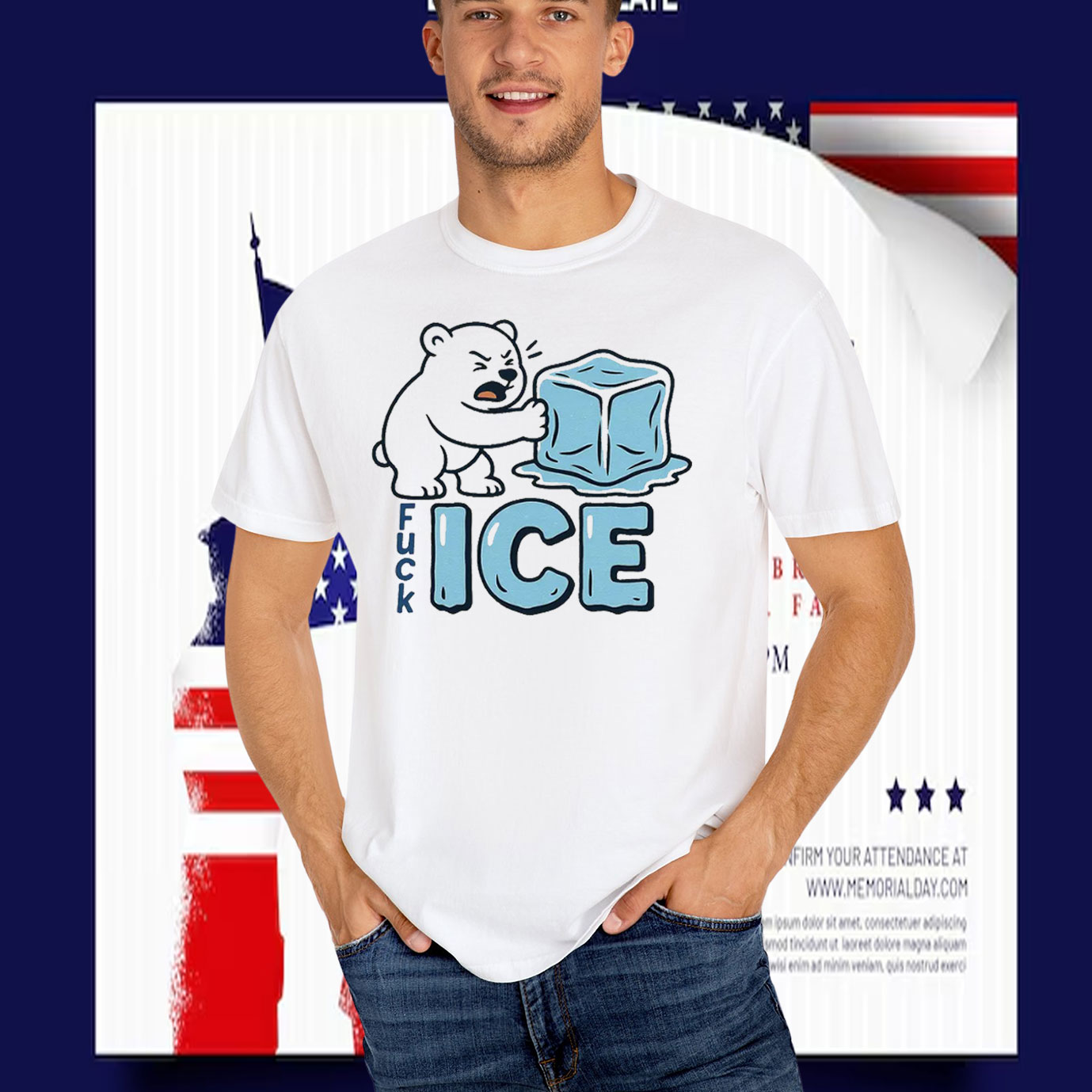 Bear Fuck ICE T-Shirt