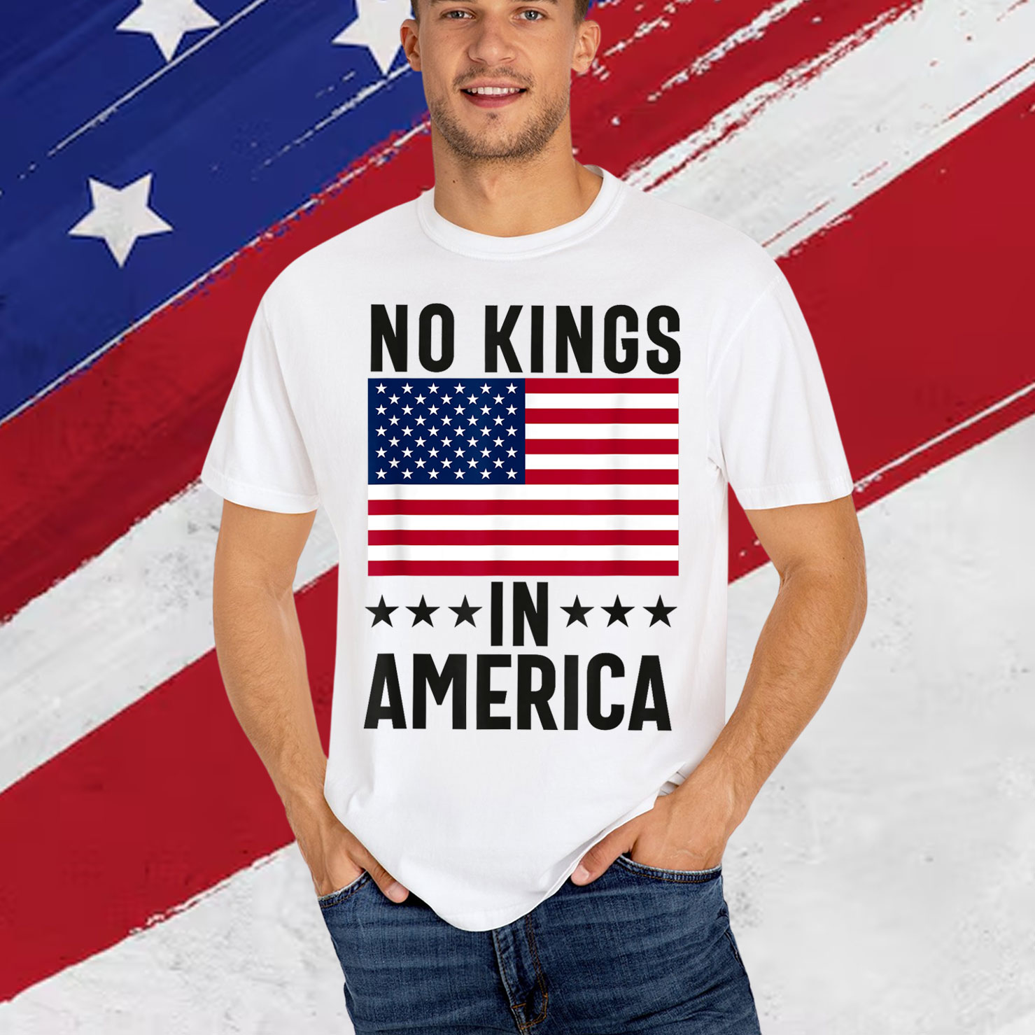 No Kings In America We For T-Shirt