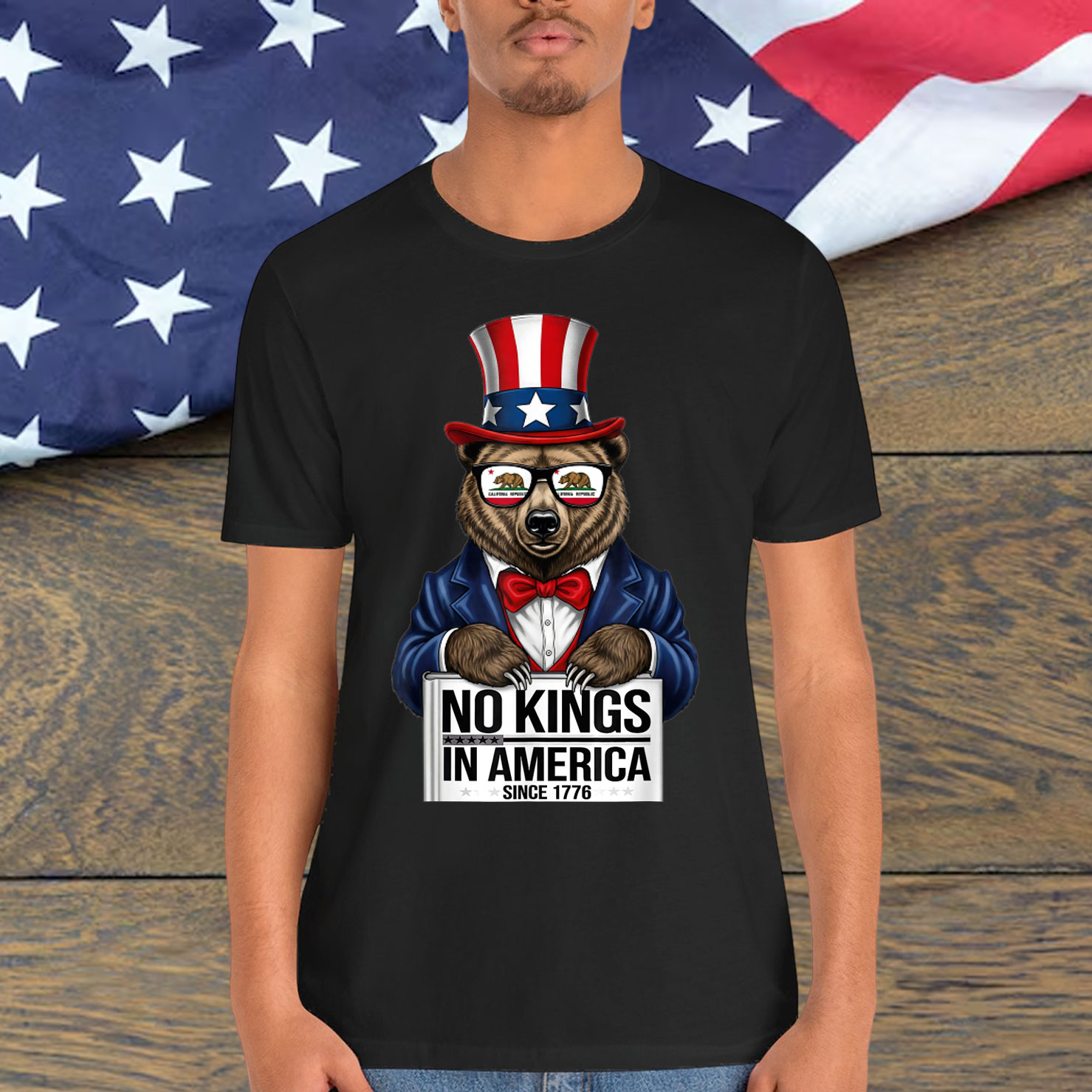 Celebrating Independence Not Kings California's T-Shirt