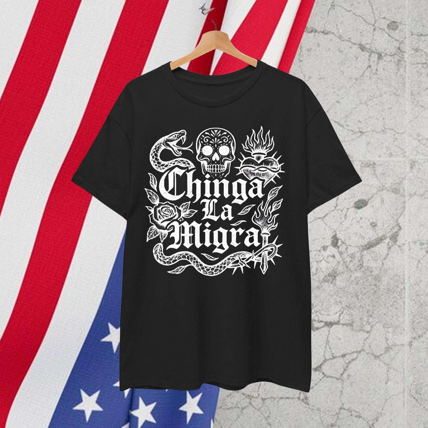 Chinga La Migra Anti ICE Shirt