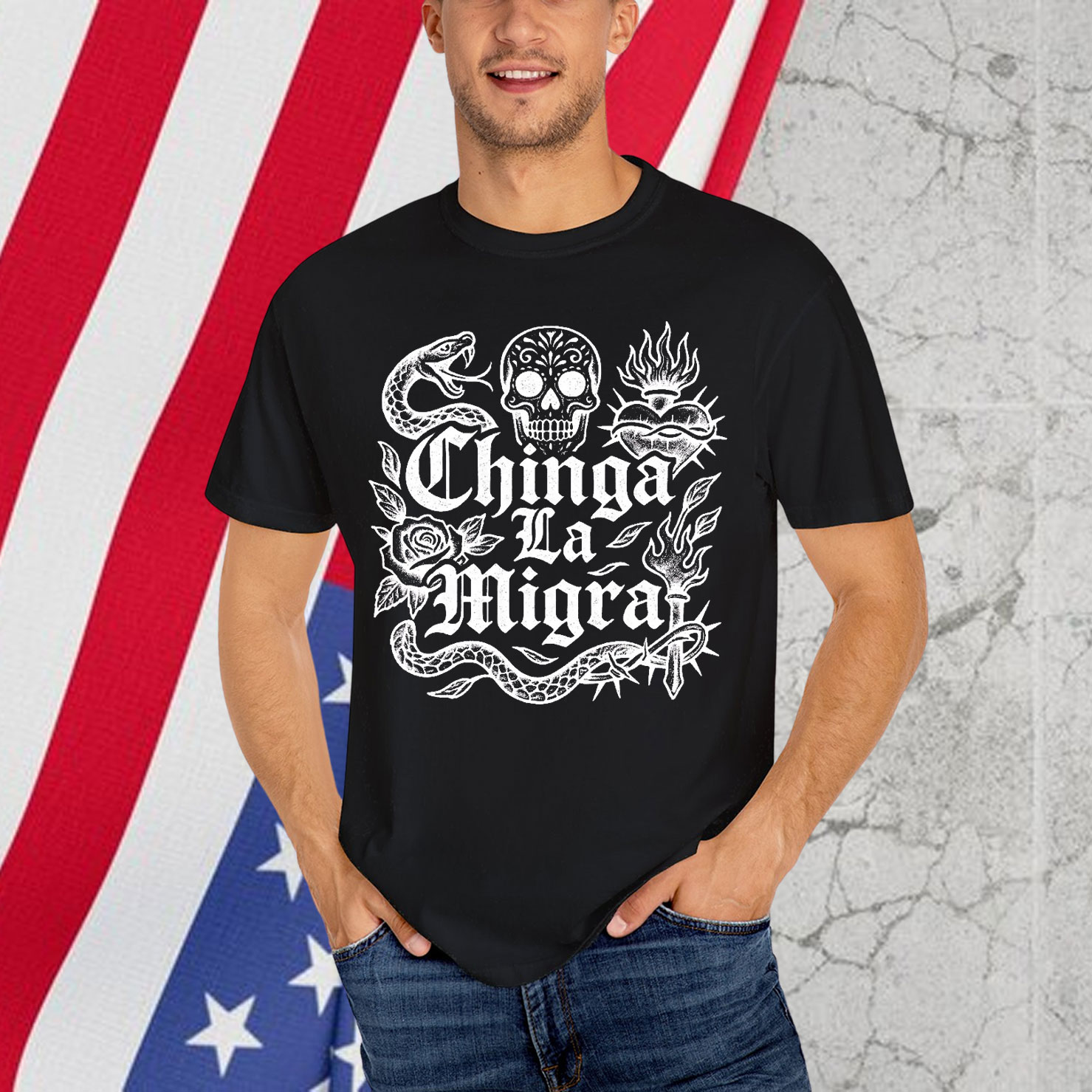 Chinga La Migra Anti ICE Shirt