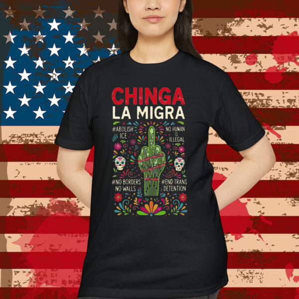 Chinga La Migra Clipart Shirt