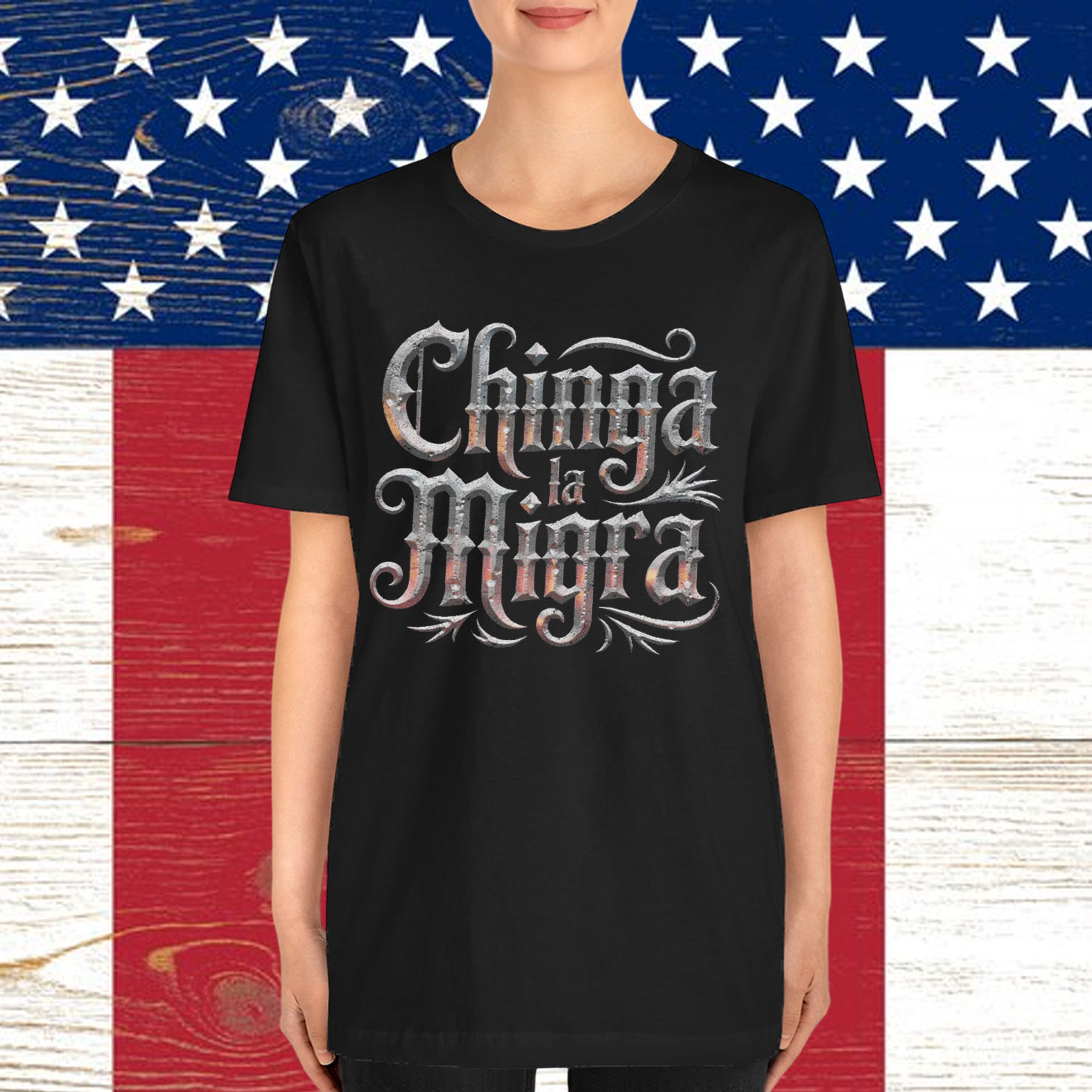 Chinga La Migra Gothic Shirt