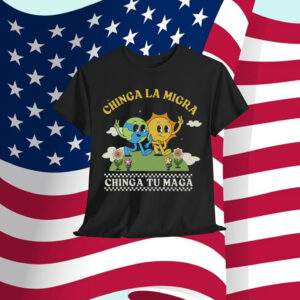 Chinga La Migra Groovy Retro Shirt