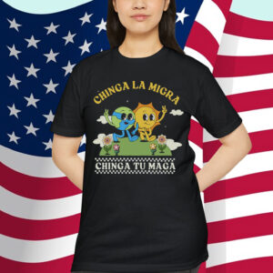 Chinga La Migra Groovy Retro Shirt
