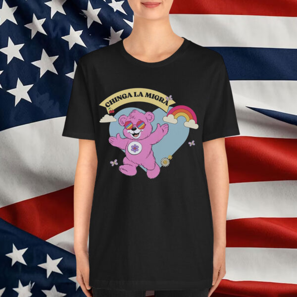 Chinga La Migra Groovy Retro Shirt