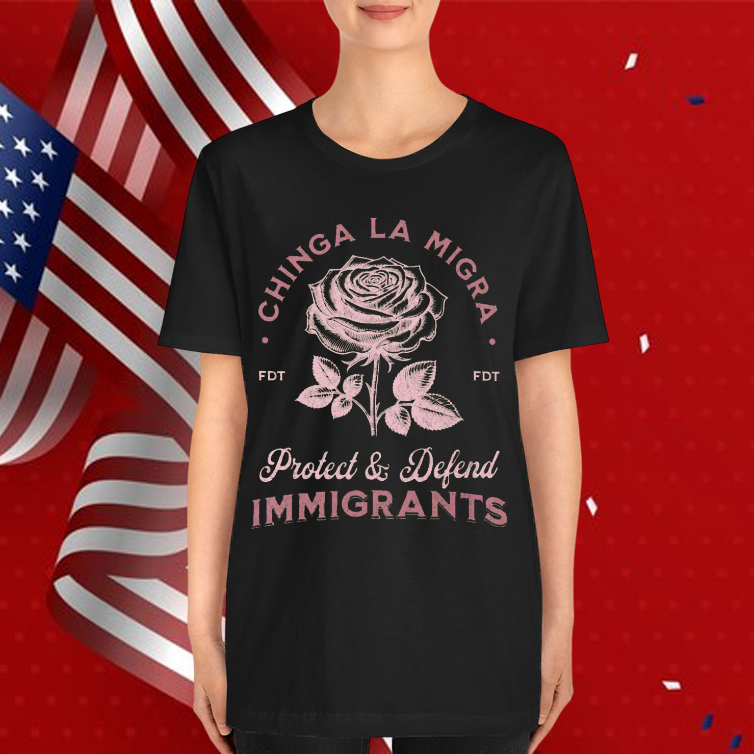 Chinga La Migra Protect Defend Immigrants Shirt