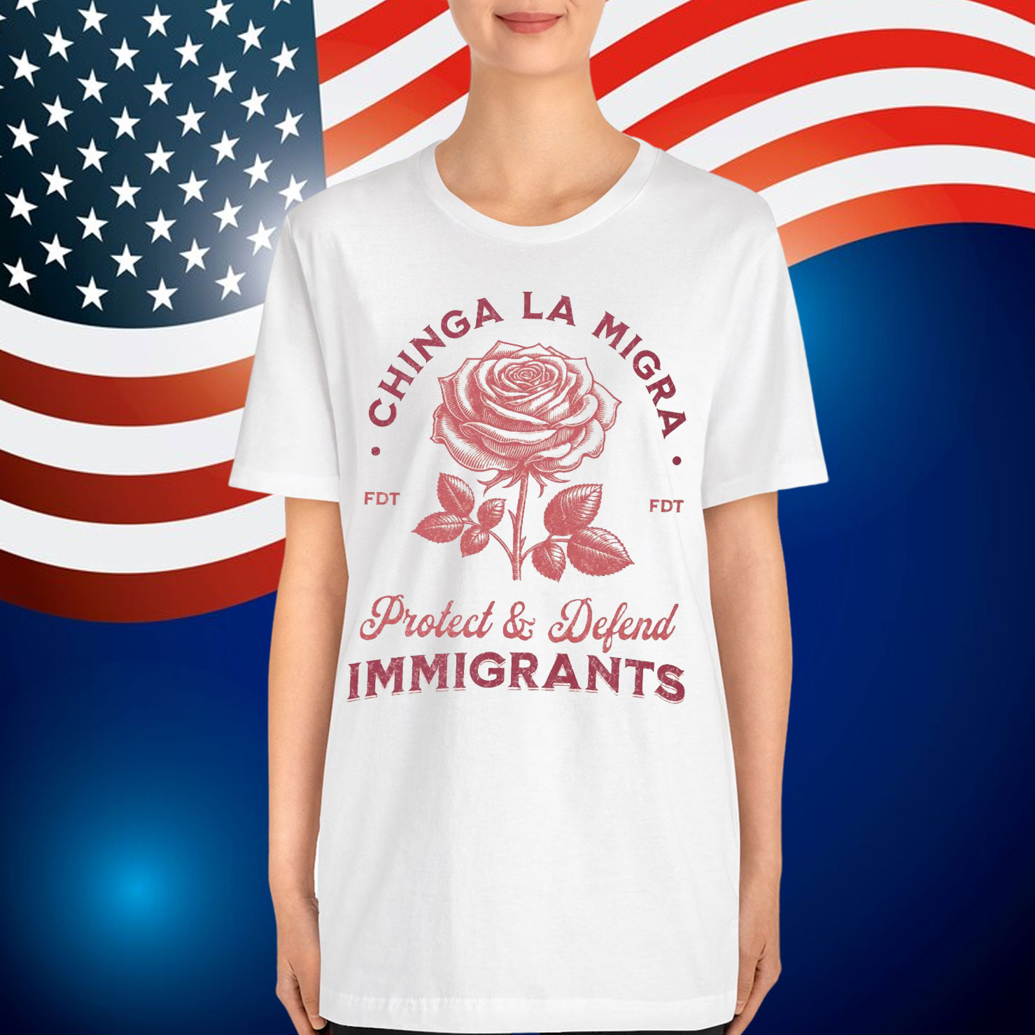 Chinga La Migra Protect Defend Immigrants Shirt