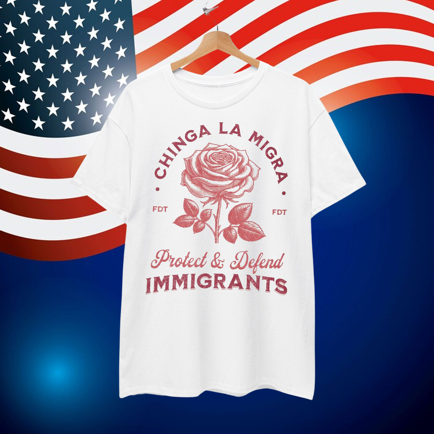 Chinga La Migra Protect Defend Immigrants Shirt
