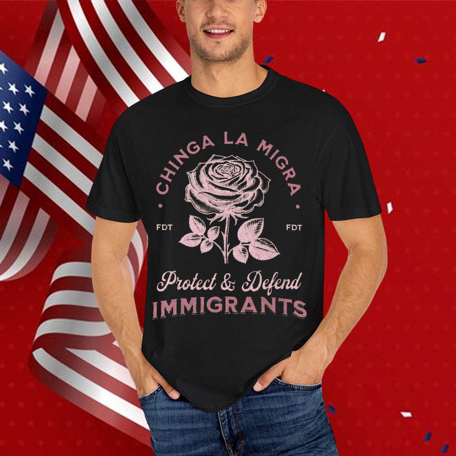 Chinga La Migra Protect Defend Immigrants Shirt