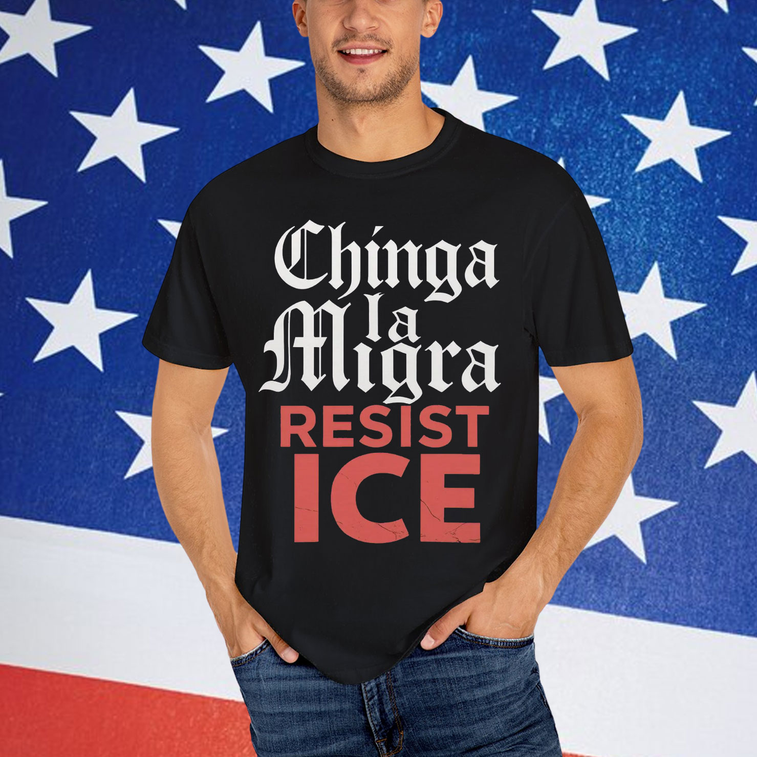 Chinga La Migra Resist ICE Shirt