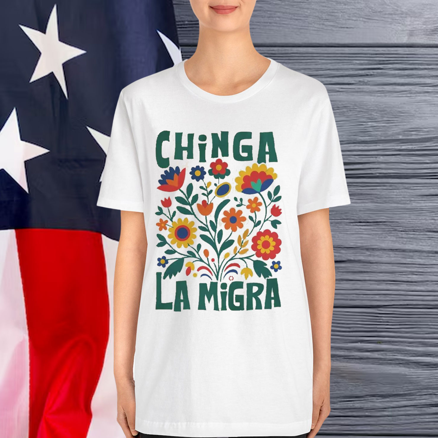 Chinga La Migra Abolish Ice Protest Shirt