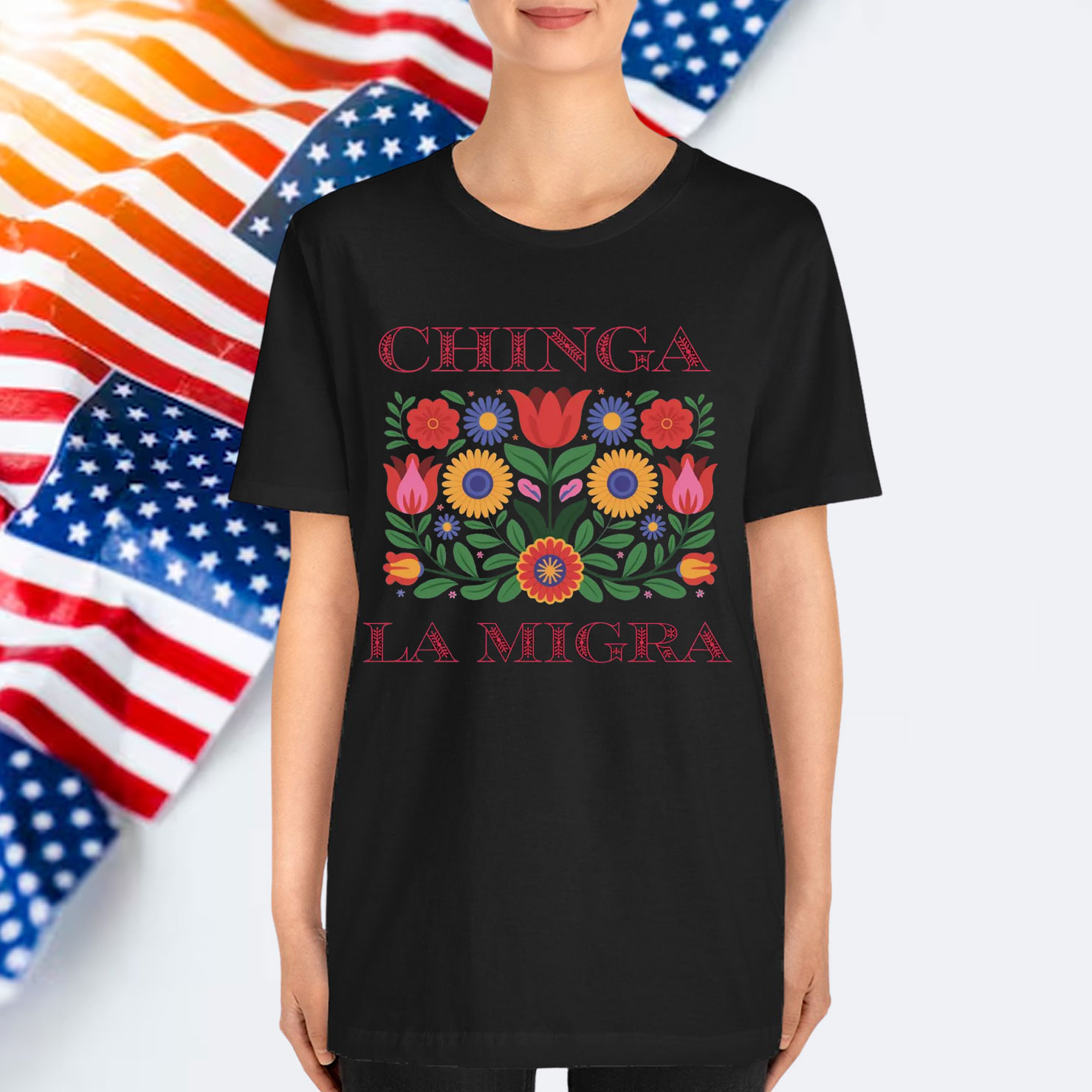 Chinga La Migra Anti ICE Protest Shirt