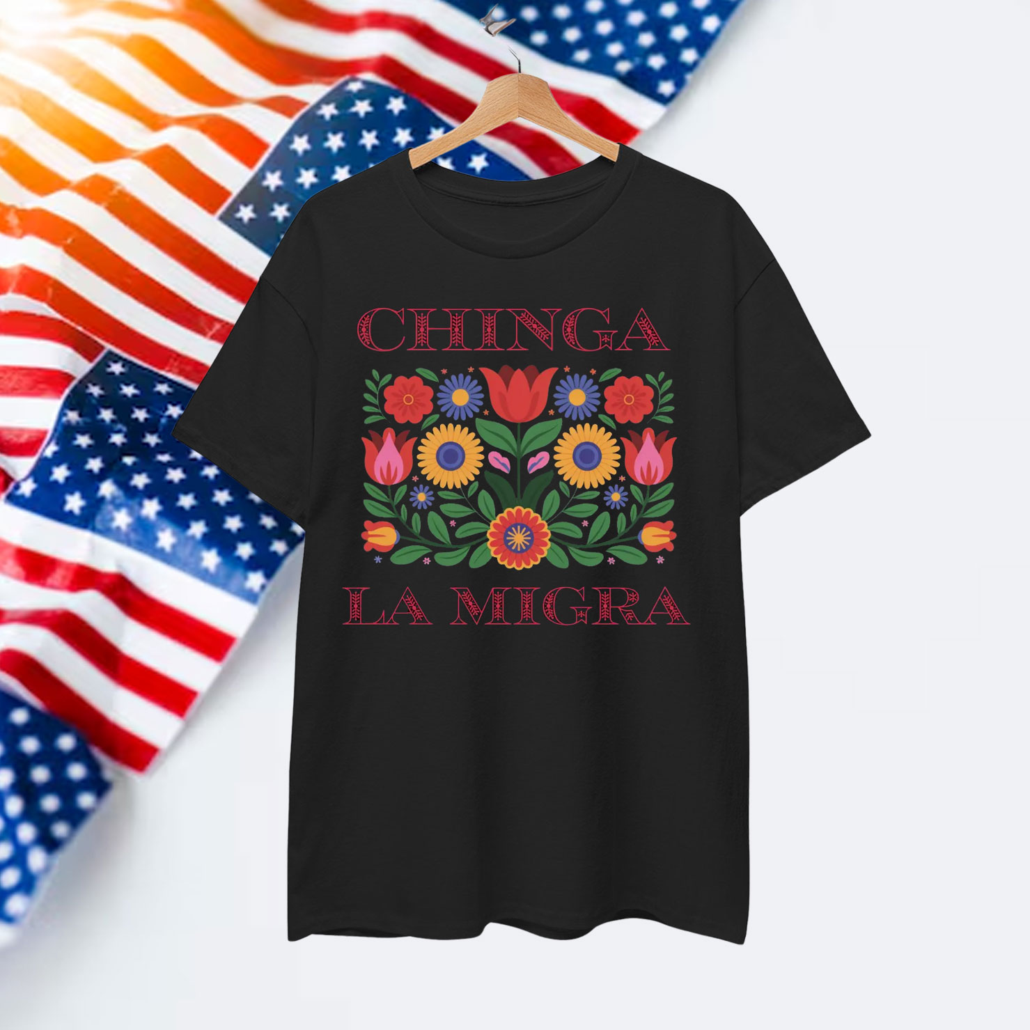 Chinga La Migra Anti ICE Protest Shirt