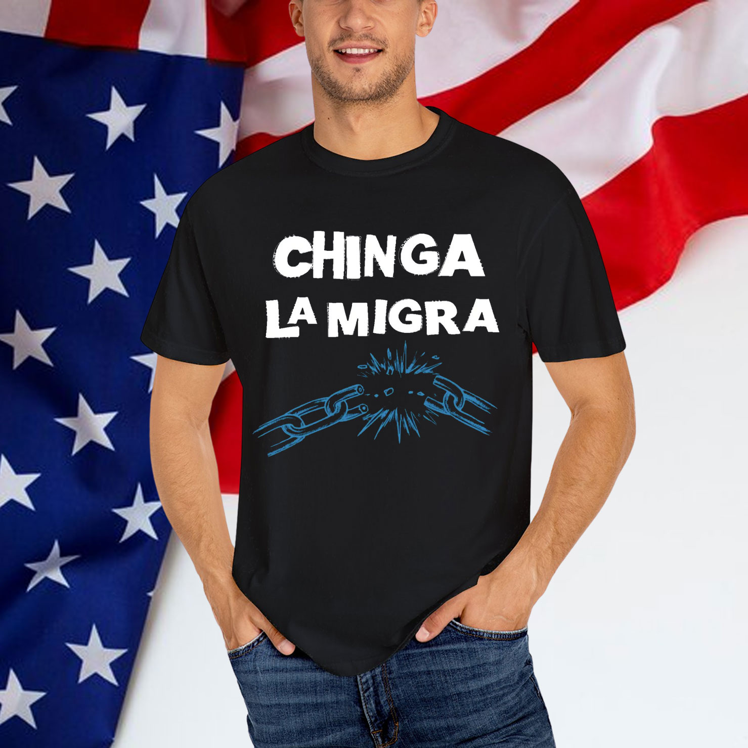 Chinga La Migra Anti Immigration Shirt
