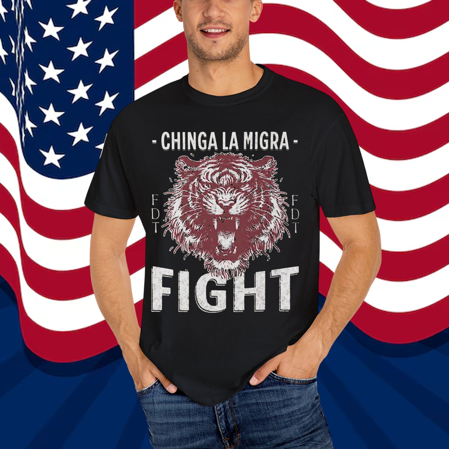 Chinga La Migra Fight Political Protest Shirt
